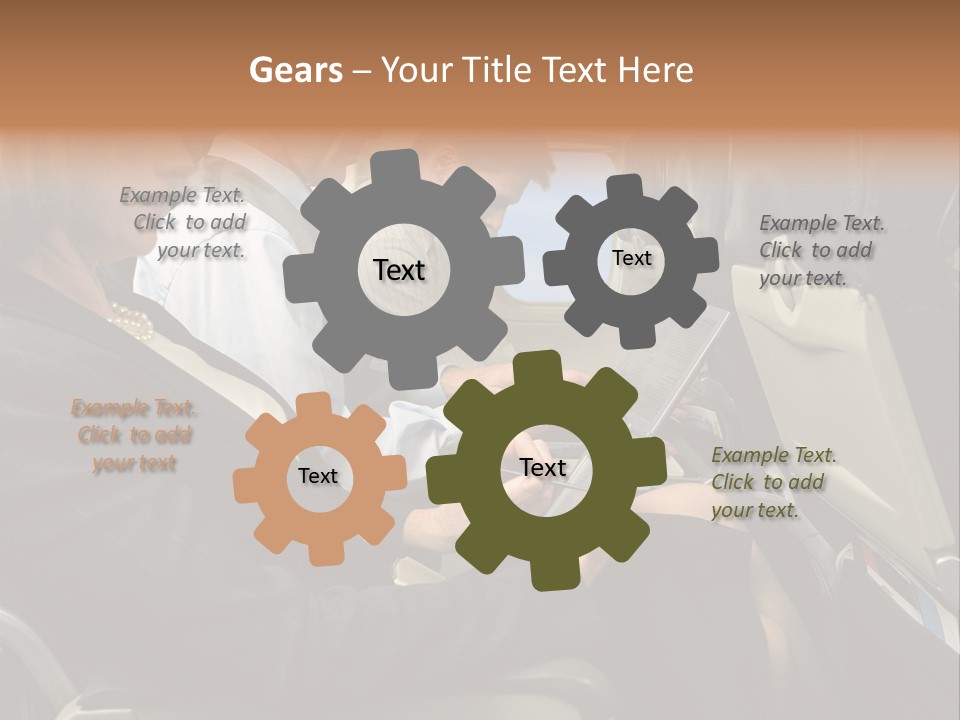 Picture Graphic Communication PowerPoint Template