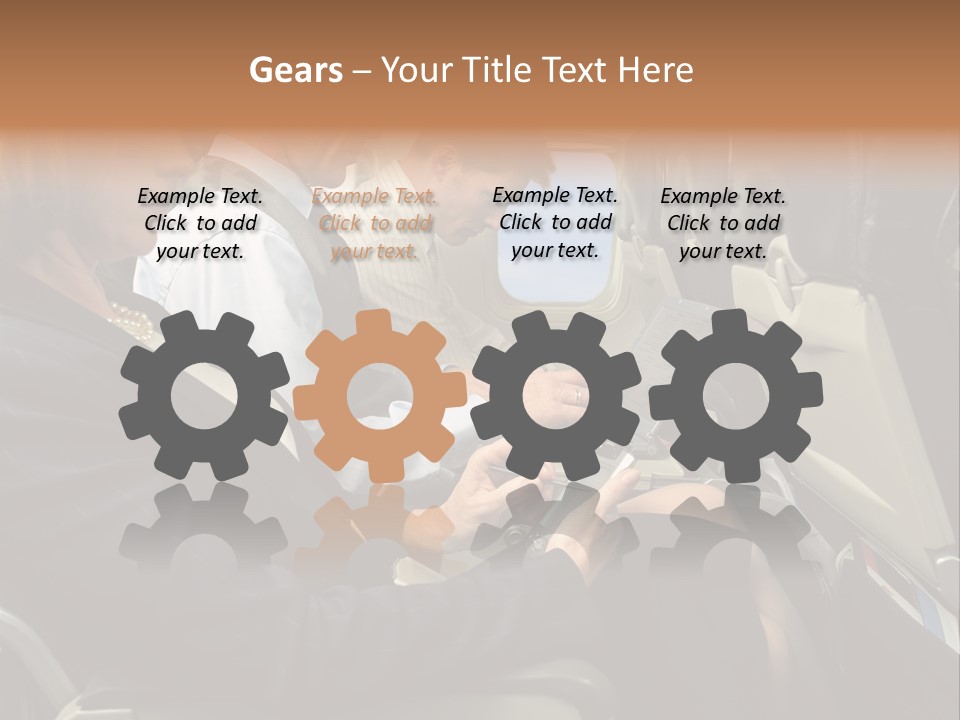 Picture Graphic Communication PowerPoint Template