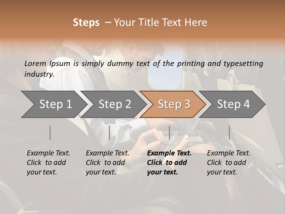 Picture Graphic Communication PowerPoint Template