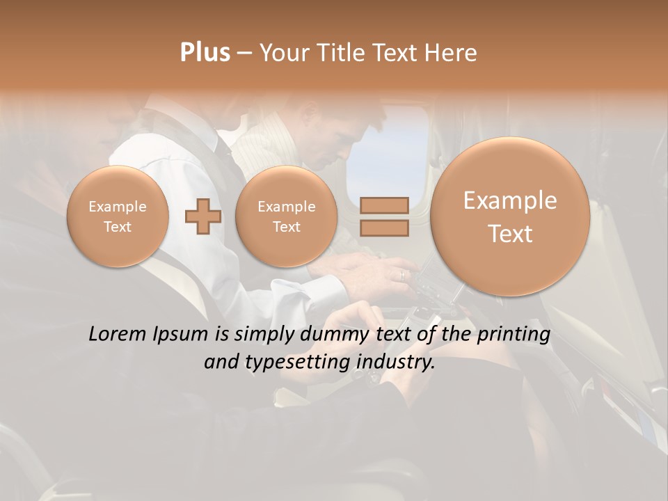 Picture Graphic Communication PowerPoint Template