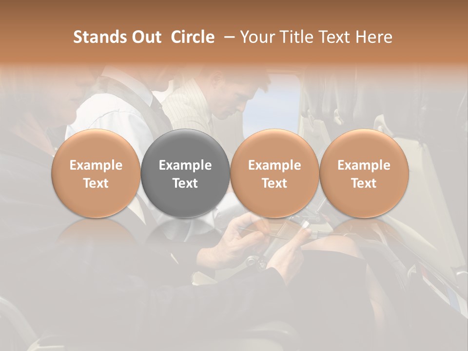 Picture Graphic Communication PowerPoint Template