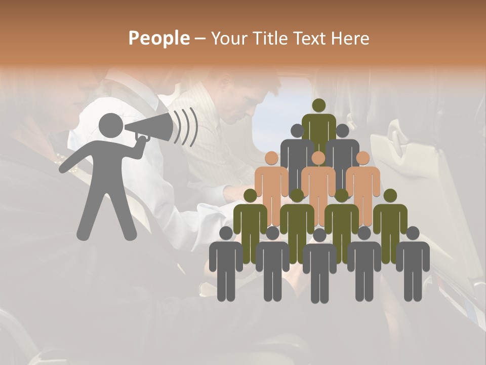 Picture Graphic Communication PowerPoint Template