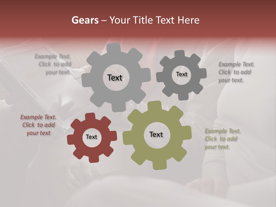 Illuminated Cuddles Rides PowerPoint Template