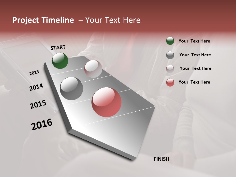 Illuminated Cuddles Rides PowerPoint Template
