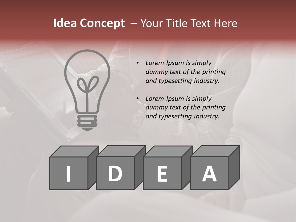 Illuminated Cuddles Rides PowerPoint Template