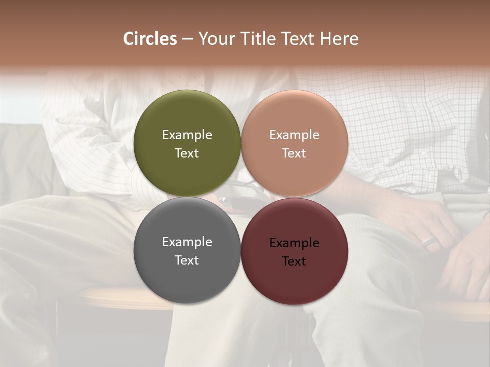 Adult Businessman Ages PowerPoint Template