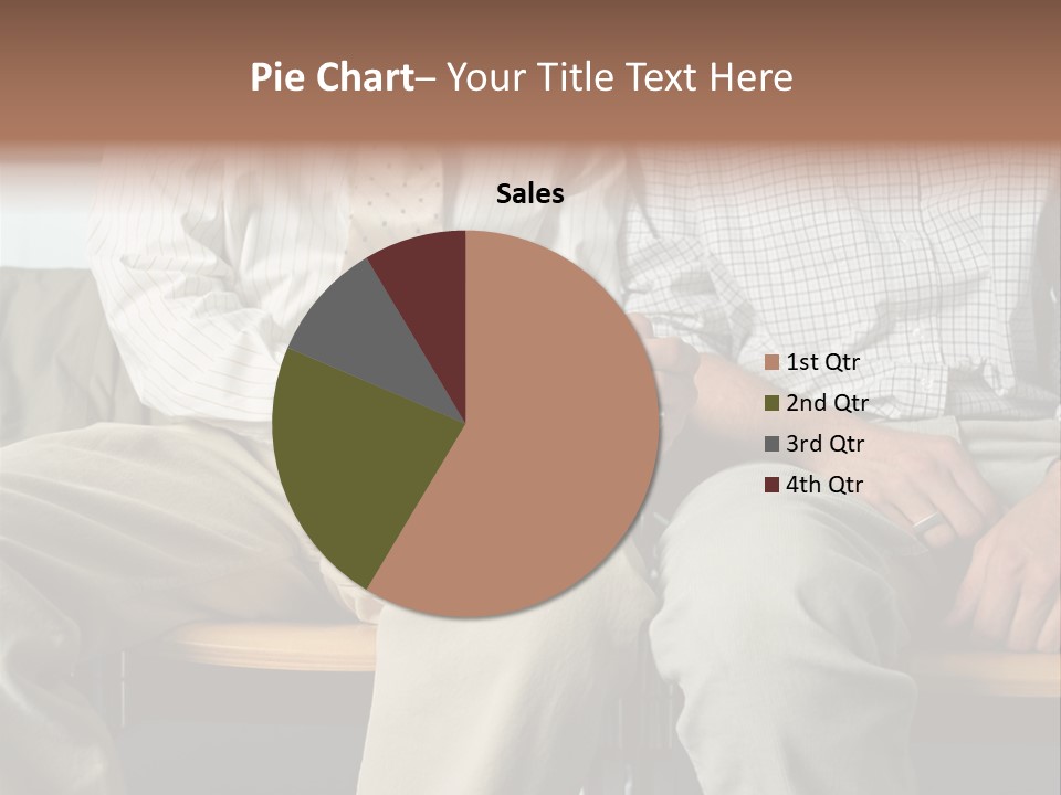 Adult Businessman Ages PowerPoint Template