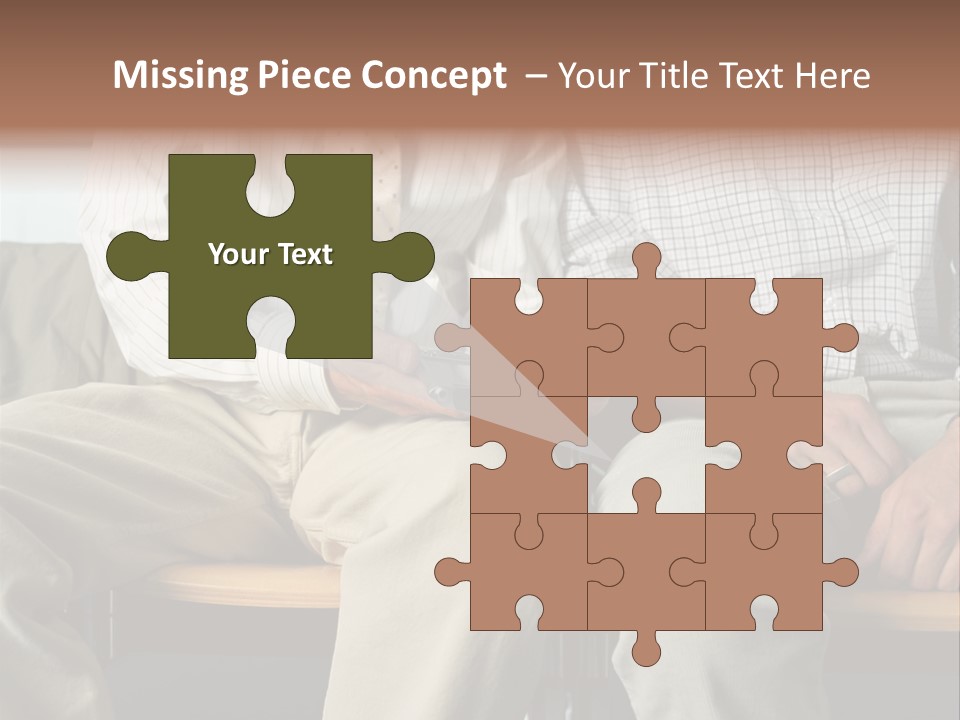 Adult Businessman Ages PowerPoint Template