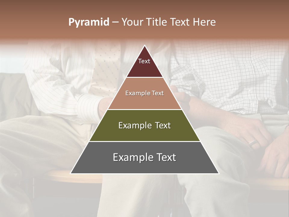 Adult Businessman Ages PowerPoint Template