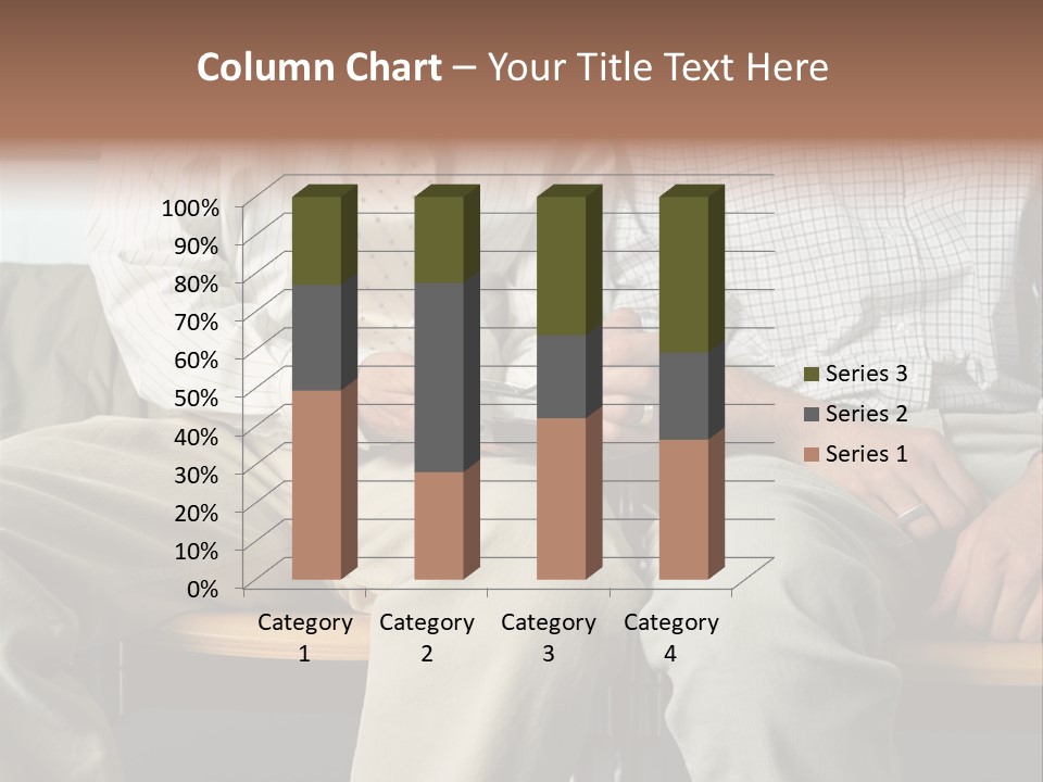 Adult Businessman Ages PowerPoint Template