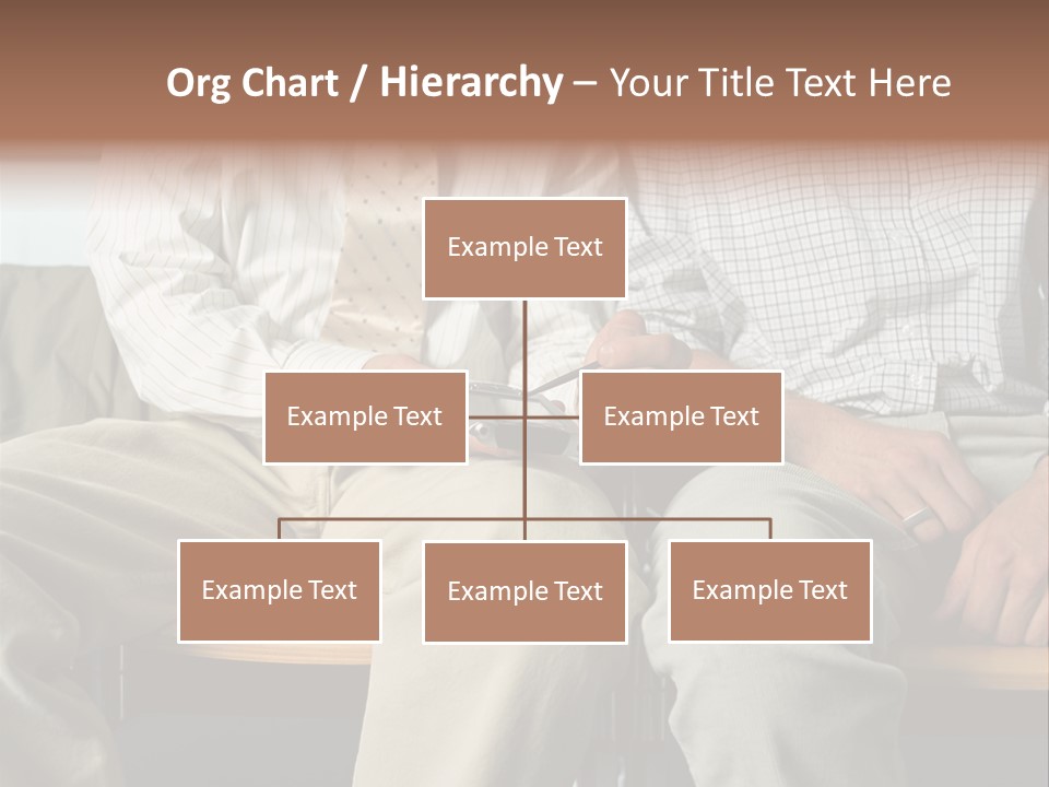 Adult Businessman Ages PowerPoint Template