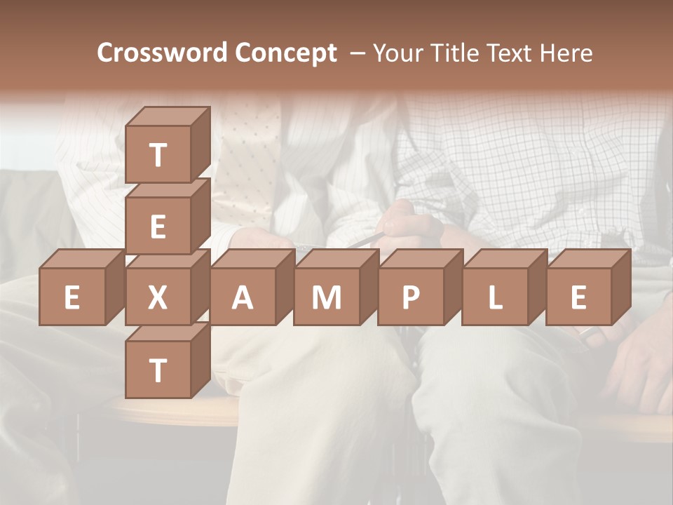 Adult Businessman Ages PowerPoint Template