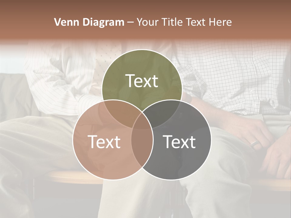 Adult Businessman Ages PowerPoint Template