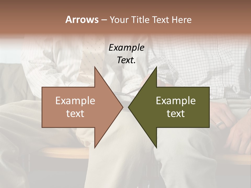 Adult Businessman Ages PowerPoint Template