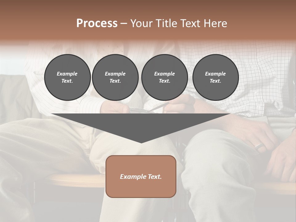 Adult Businessman Ages PowerPoint Template