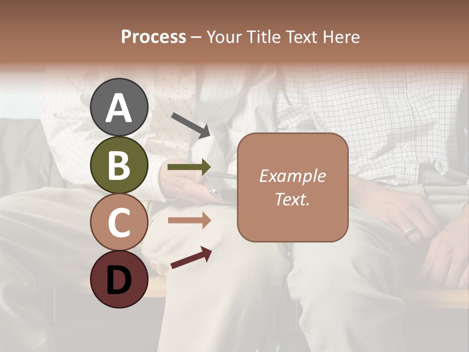 Adult Businessman Ages PowerPoint Template