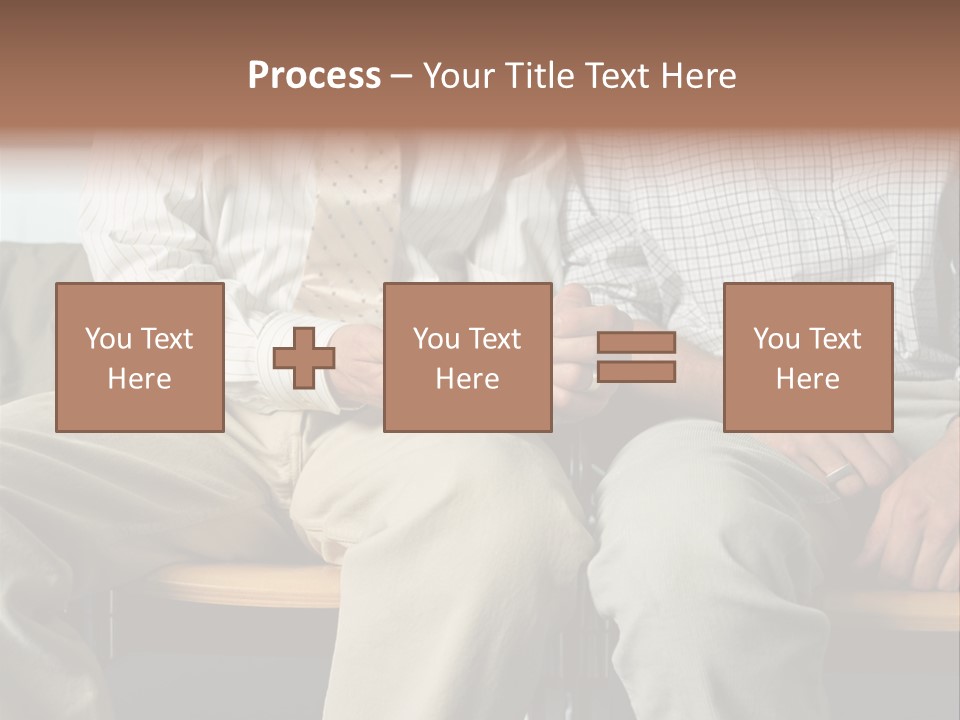 Adult Businessman Ages PowerPoint Template