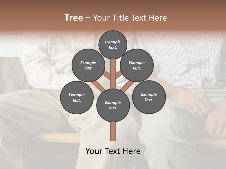 Adult Businessman Ages PowerPoint Template