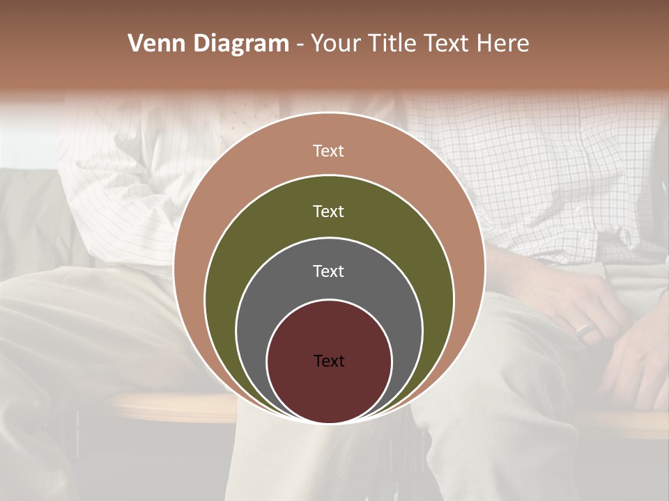 Adult Businessman Ages PowerPoint Template