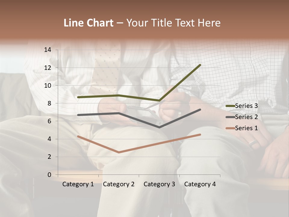 Adult Businessman Ages PowerPoint Template