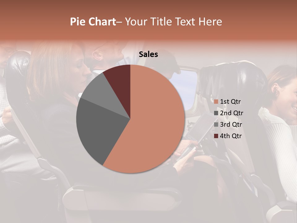 Woman Posters Businesspeople PowerPoint Template