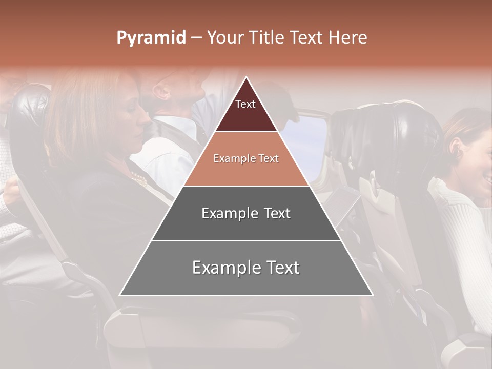 Woman Posters Businesspeople PowerPoint Template