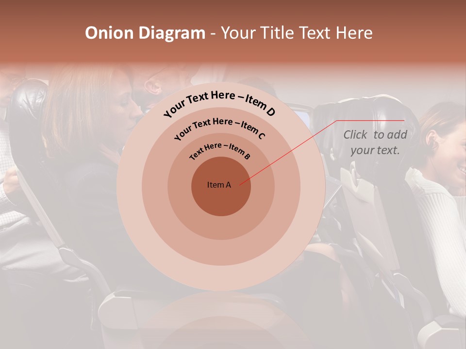 Woman Posters Businesspeople PowerPoint Template