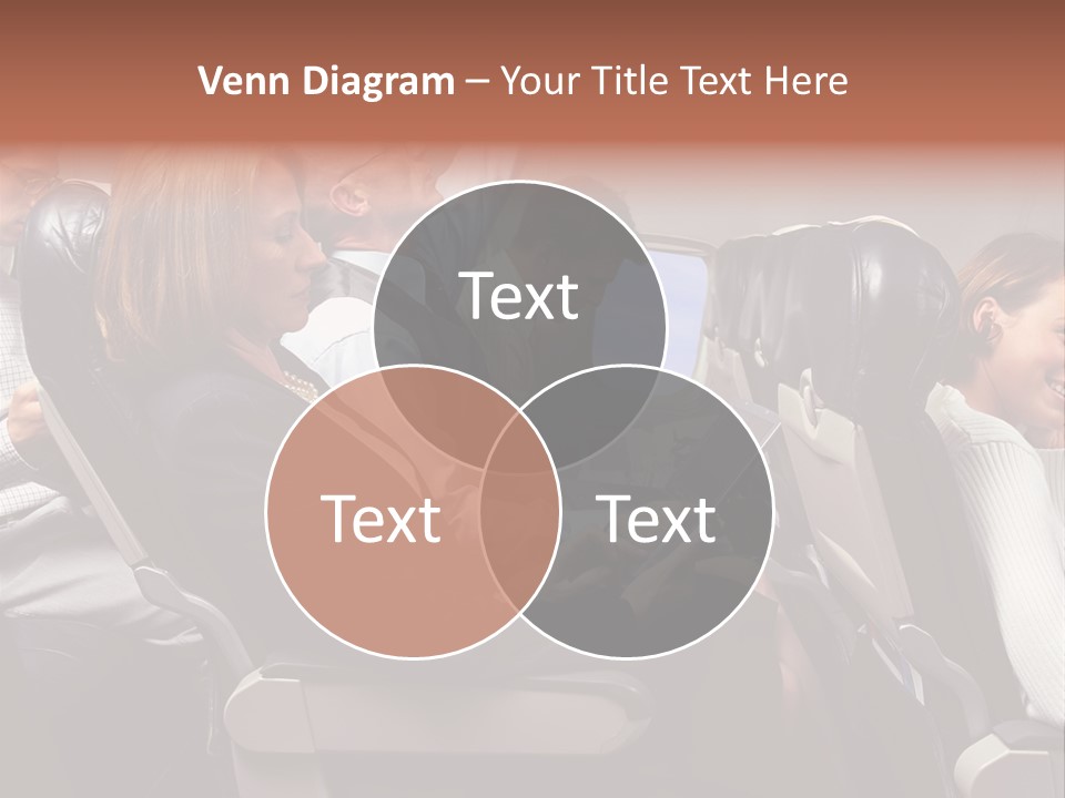 Woman Posters Businesspeople PowerPoint Template