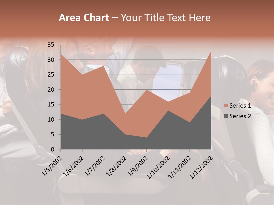 Woman Posters Businesspeople PowerPoint Template