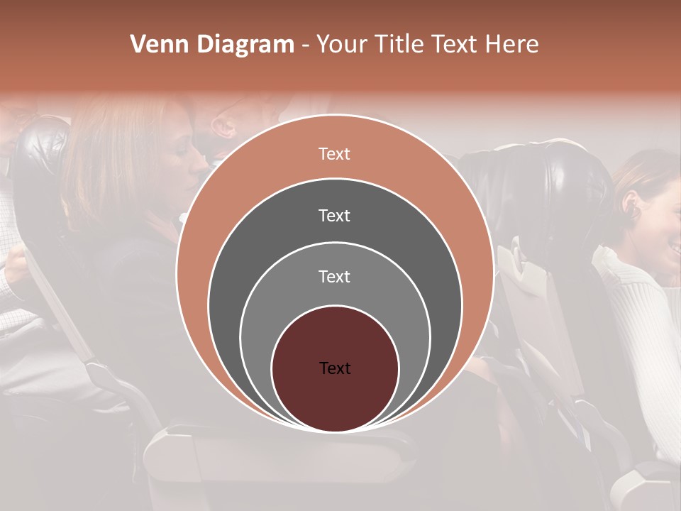 Woman Posters Businesspeople PowerPoint Template