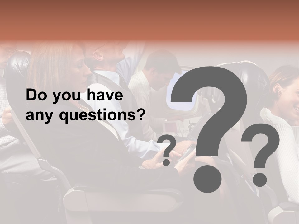 Woman Posters Businesspeople PowerPoint Template