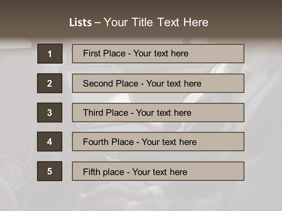 Royaltyfreephoto Male Stockphotograph PowerPoint Template