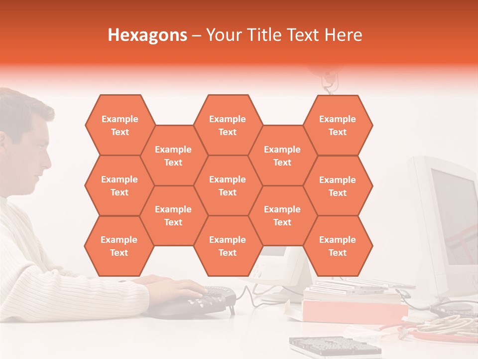 Midman Mid Sitting PowerPoint Template