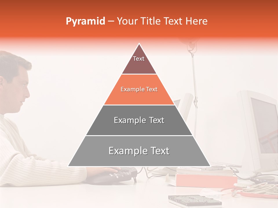 Midman Mid Sitting PowerPoint Template
