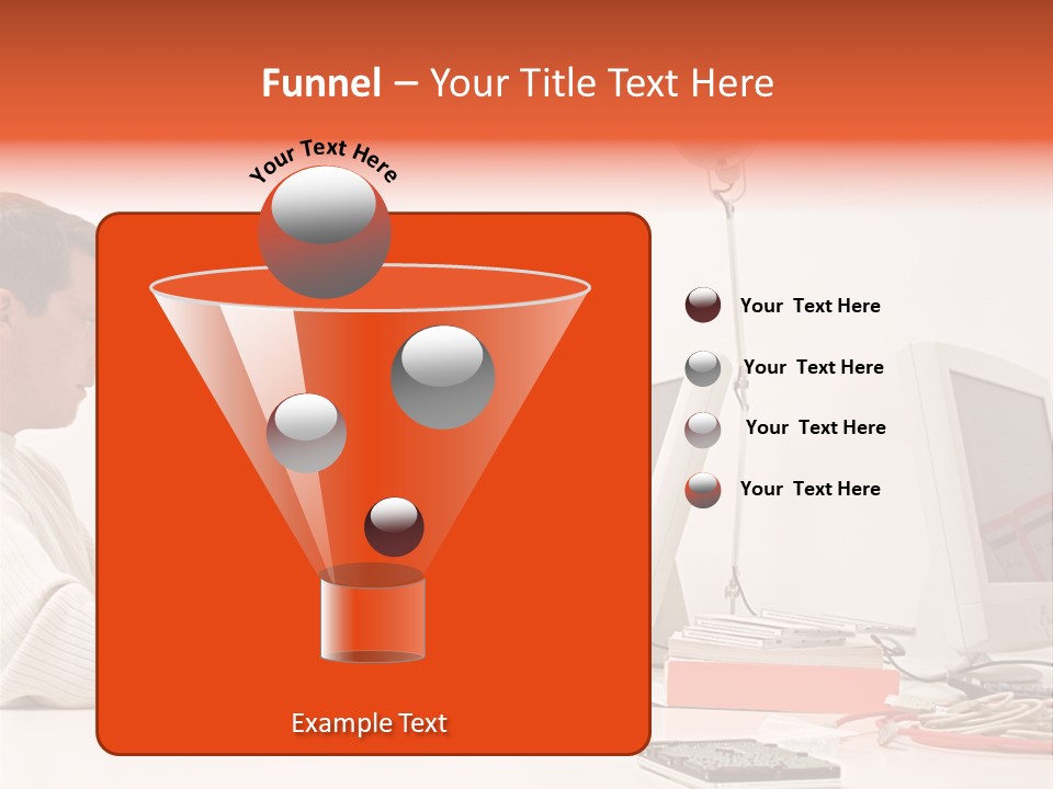 Midman Mid Sitting PowerPoint Template