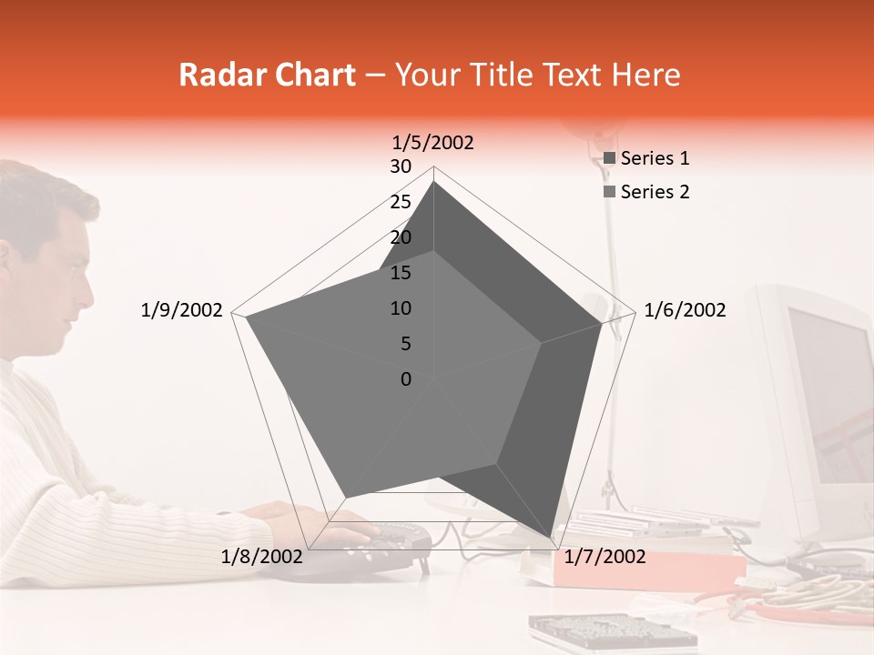 Midman Mid Sitting PowerPoint Template