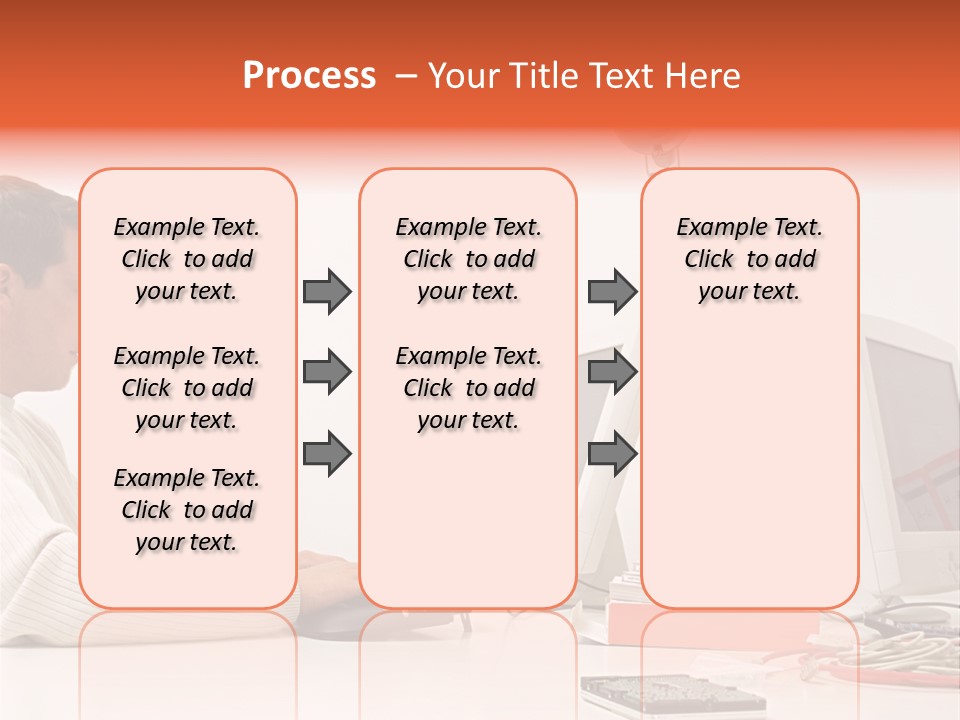 Midman Mid Sitting PowerPoint Template