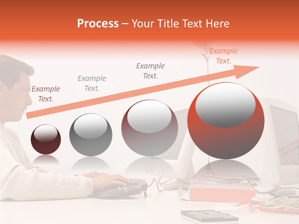 Midman Mid Sitting PowerPoint Template