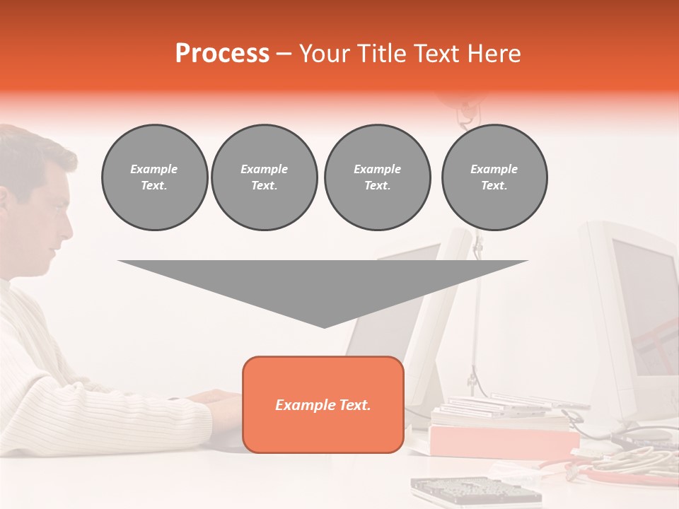 Midman Mid Sitting PowerPoint Template