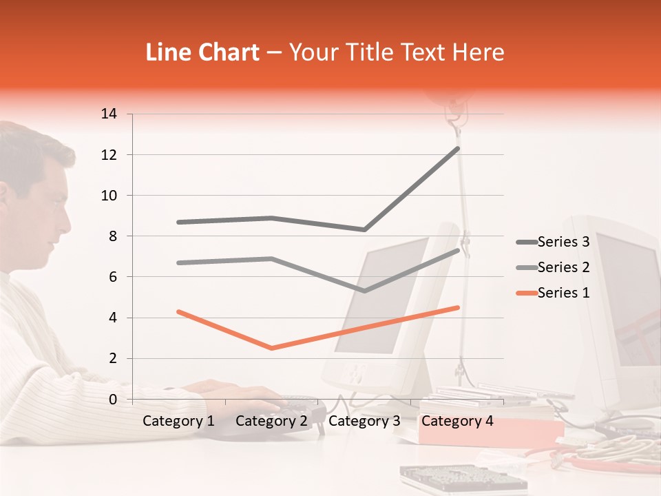 Midman Mid Sitting PowerPoint Template