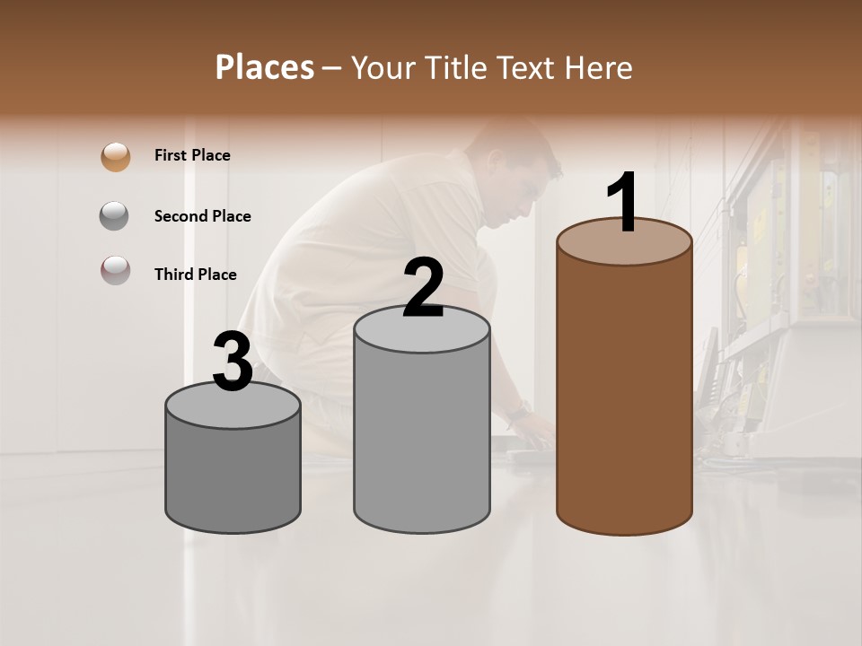 Posters Stockphotos Working PowerPoint Template