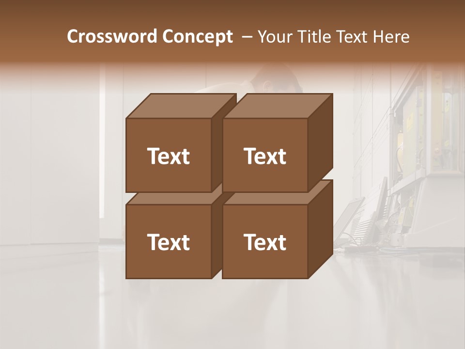 Posters Stockphotos Working PowerPoint Template