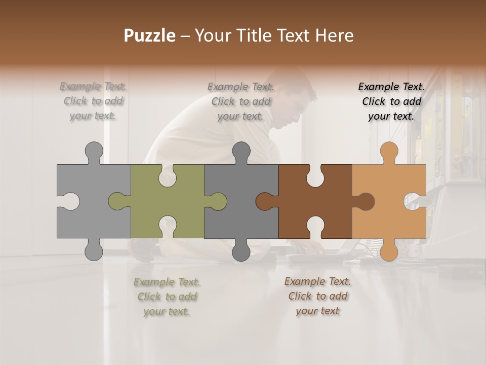 Posters Stockphotos Working PowerPoint Template