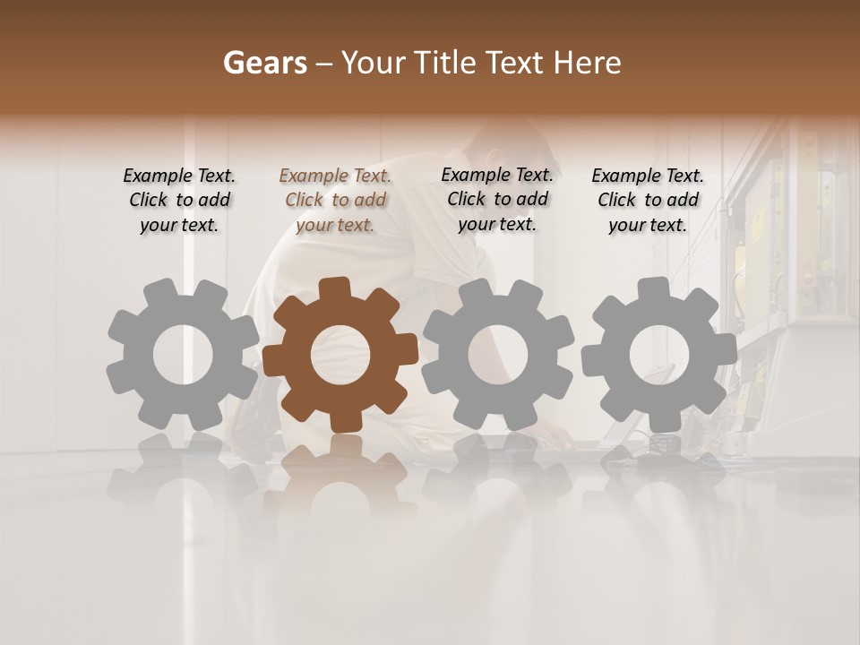 Posters Stockphotos Working PowerPoint Template