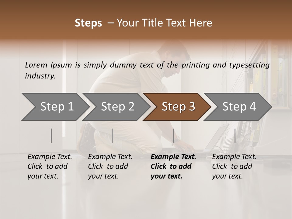 Posters Stockphotos Working PowerPoint Template