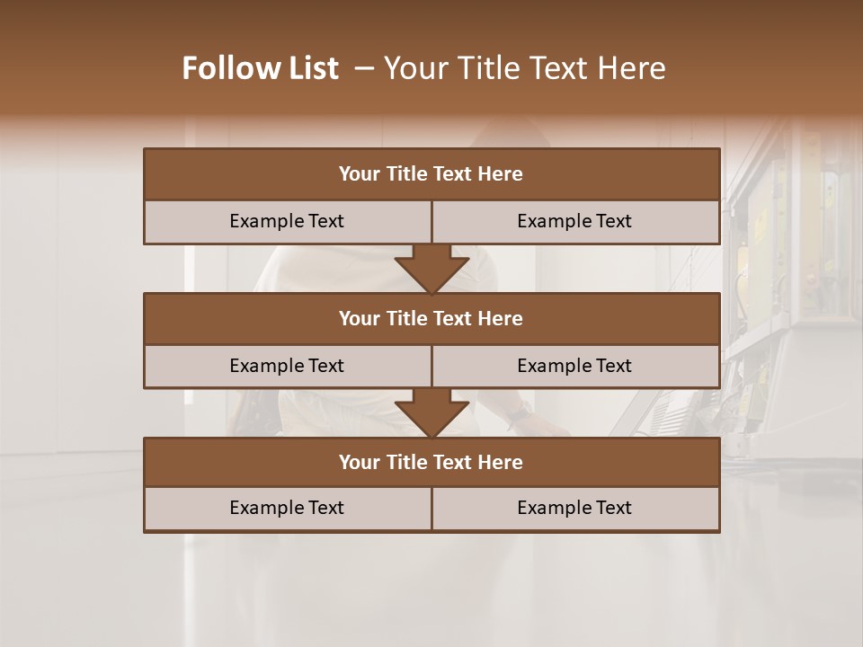 Posters Stockphotos Working PowerPoint Template