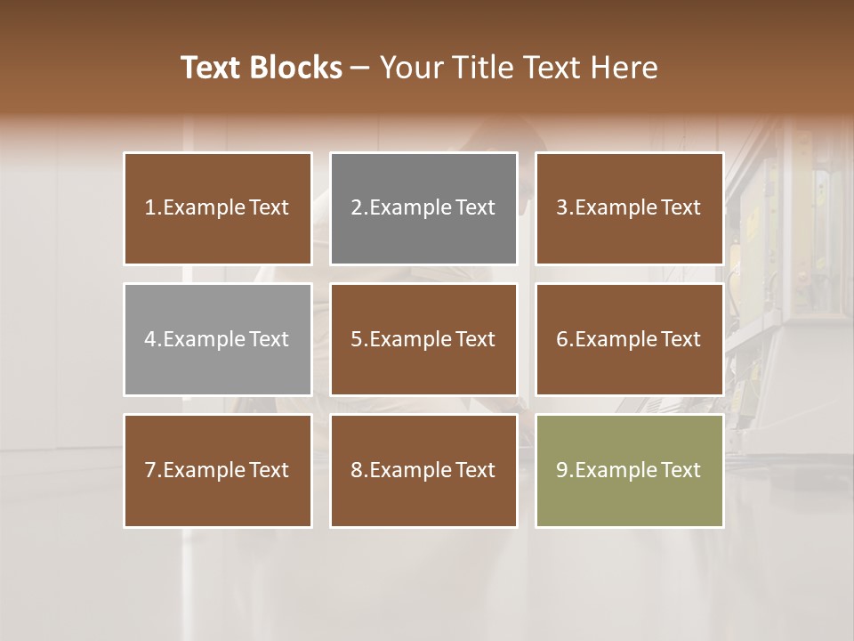 Posters Stockphotos Working PowerPoint Template