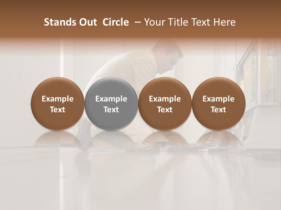 Posters Stockphotos Working PowerPoint Template