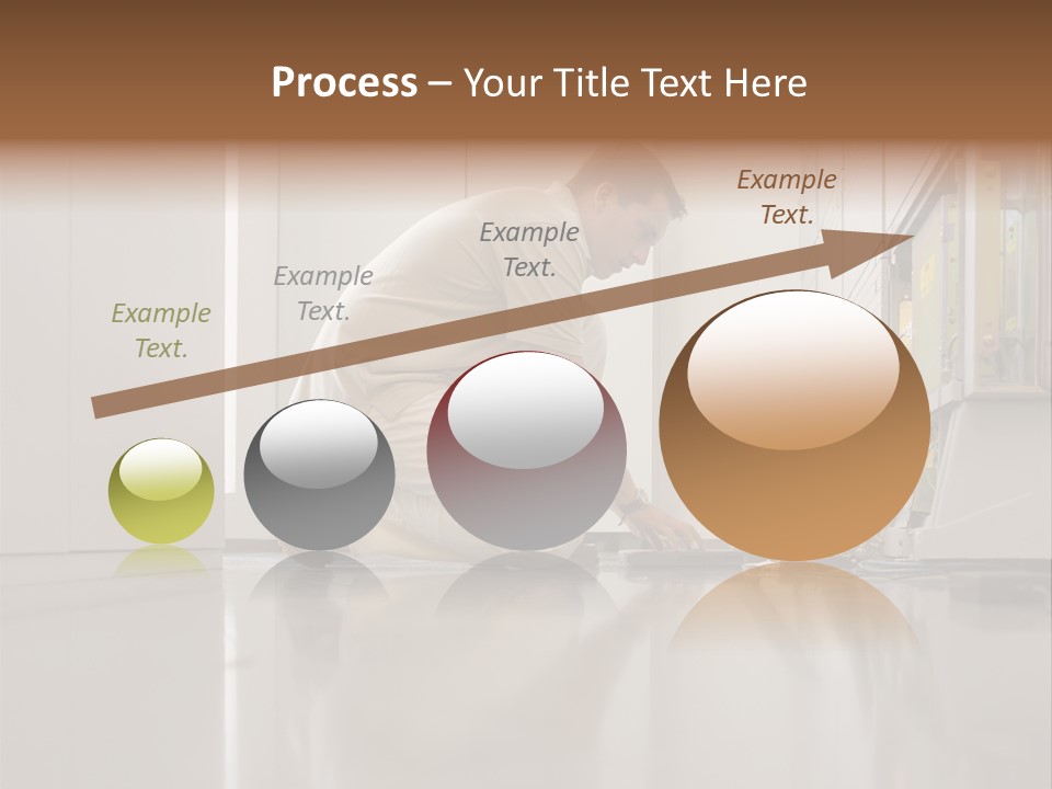 Posters Stockphotos Working PowerPoint Template