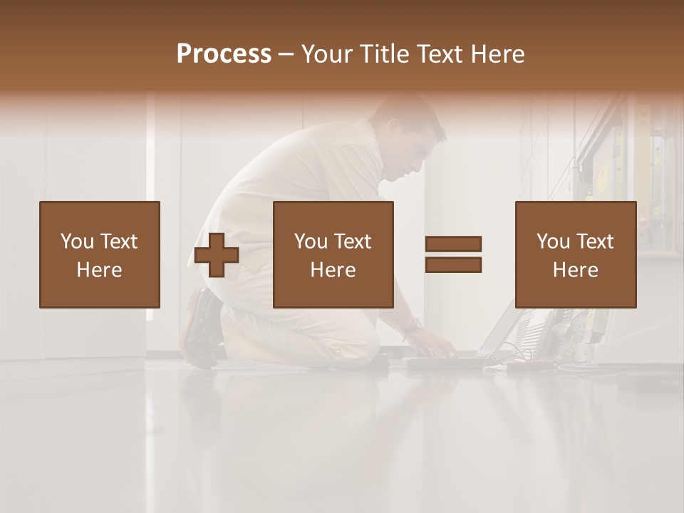 Posters Stockphotos Working PowerPoint Template